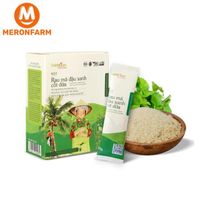 Bột rau má đậu xanh cốt dừa Dalahouse - Hộp 10 gói 20g
