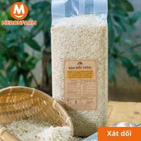 Gạo đồi tròn xát lứt - Túi 1kg