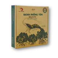 Bánh phồng tôm loại đặc biệt (40% tôm) Con Tôm Rừng - Hộp 500gr