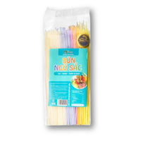 Bún ngũ sắc sợi thẳng Fuma - Túi 400gr
