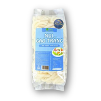 Nui gạo trắng dạng ống Fuma - Túi 400gr