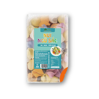 Nui ngũ sắc dạng sò Fuma - Túi 400gr