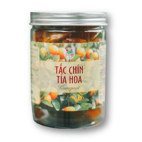 Mứt tắc chín tỉa hoa Trung Nhân - Hộp 400gr