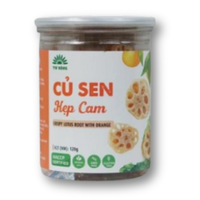 Củ sen kẹp cam Tư Bông - Hũ 120gr