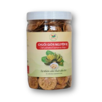 Chuối sấy giòn nguyên vị Trung Nhân - Hũ 215gr