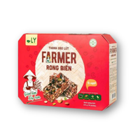 Thanh gạo lứt rong biển Farmer Oly Food - Hộp 235gr