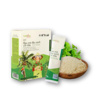 Bột rau má đậu xanh cốt dừa Dalahouse - Hộp 10 gói 20g