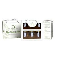Yến chưng thảo dược uống liền Phú Khang Nest - Hộp 6 hũ x 70mL