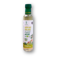 Giấm mật hoa dừa hữu cơ Sokfarm - chai 265mL