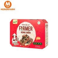 Thanh gạo lứt rong biển Farmer Oly Food - Hộp 235gr