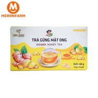 Trà gừng mật ong QNA Farm - Hộp 60gr