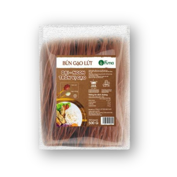 Bún gạo lứt sợi gập Fuma - Túi 500gr.png