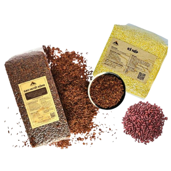 Gạo mix Smile số 3 - ĐĐO (đậu đỏ, gạo huyết rồng, kê nếp).png