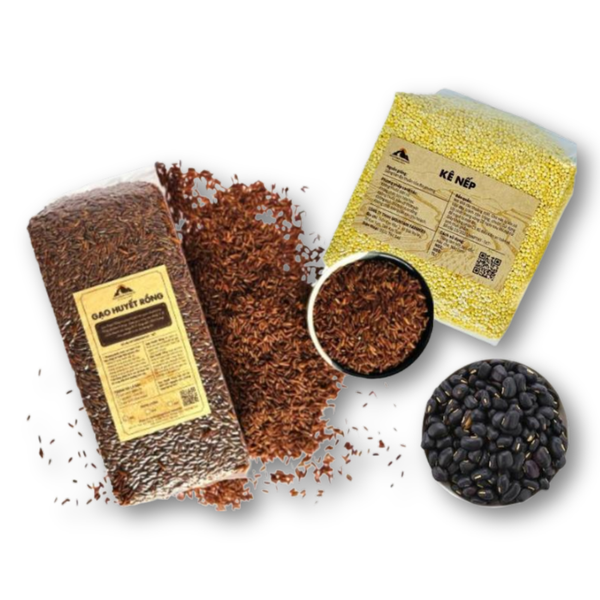 Gạo mix Smile số 3 - ĐEN (đậu đen, gạo huyết rồng, kê nếp).png